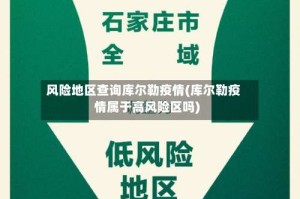 风险地区查询库尔勒疫情(库尔勒疫情属于高风险区吗)