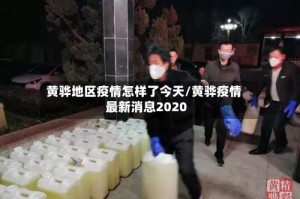 黄骅地区疫情怎样了今天/黄骅疫情最新消息2020